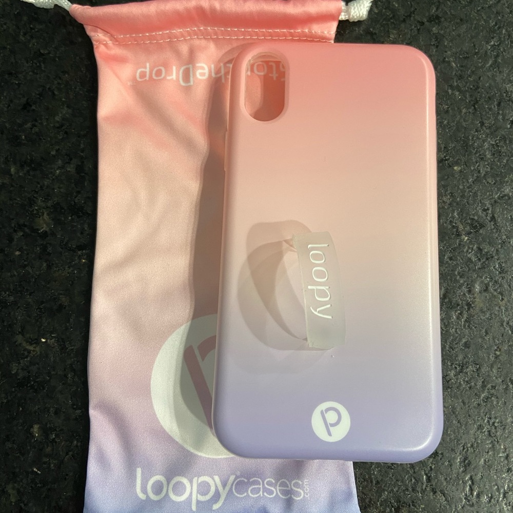 Brand new Sunset Loopy case for IPhone Xr